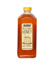 Mật ong Kirkland Signature Wild Flower Honey, 2.27kg - Mỹ (Chai)