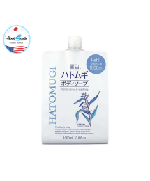 Sữa tắm dưỡng ẩm ý dĩ Hatomugi 1000mL dạng túi